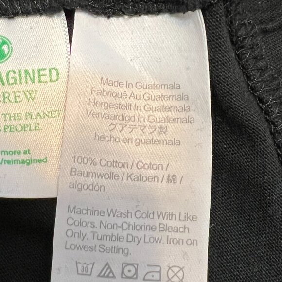 J. Crew Black Tiered Ruffle Sleeve Dress Cotton Size S Casual Summer Dress - Picture 5 of 8